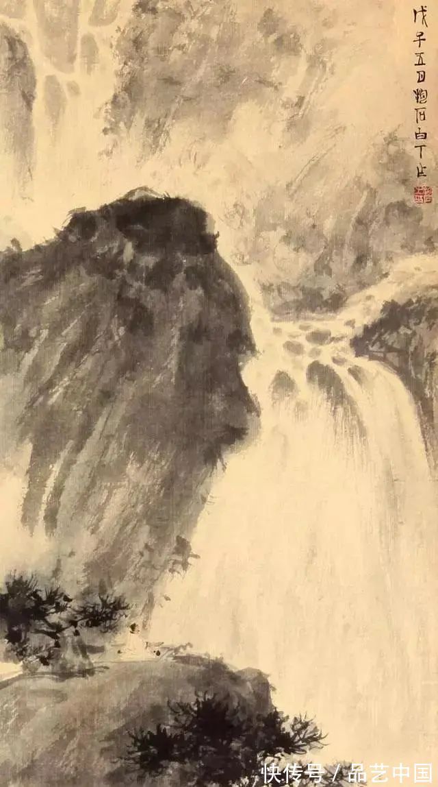 陈子庄#傅抱石:一位把个性与才情融入自己绘画中的大画家