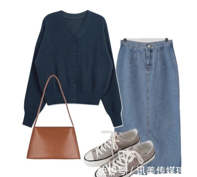 奶奶衫 今秋超美混搭CP,简直气质死了