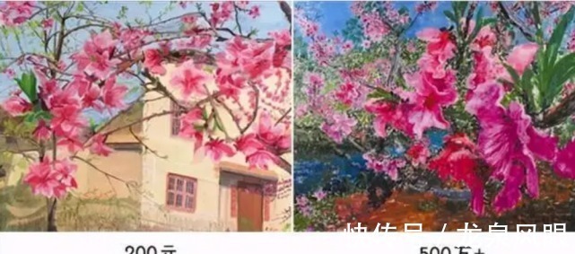 画技$农妇模仿大师画画,一幅能卖200元—1000元,专家说:她不懂艺术