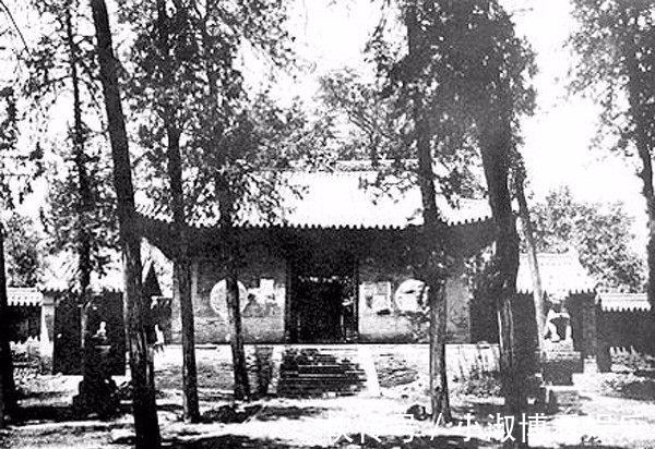 达摩面壁!这就是二十年代少林寺,中国最早少林寺老照片,珍贵绝版!