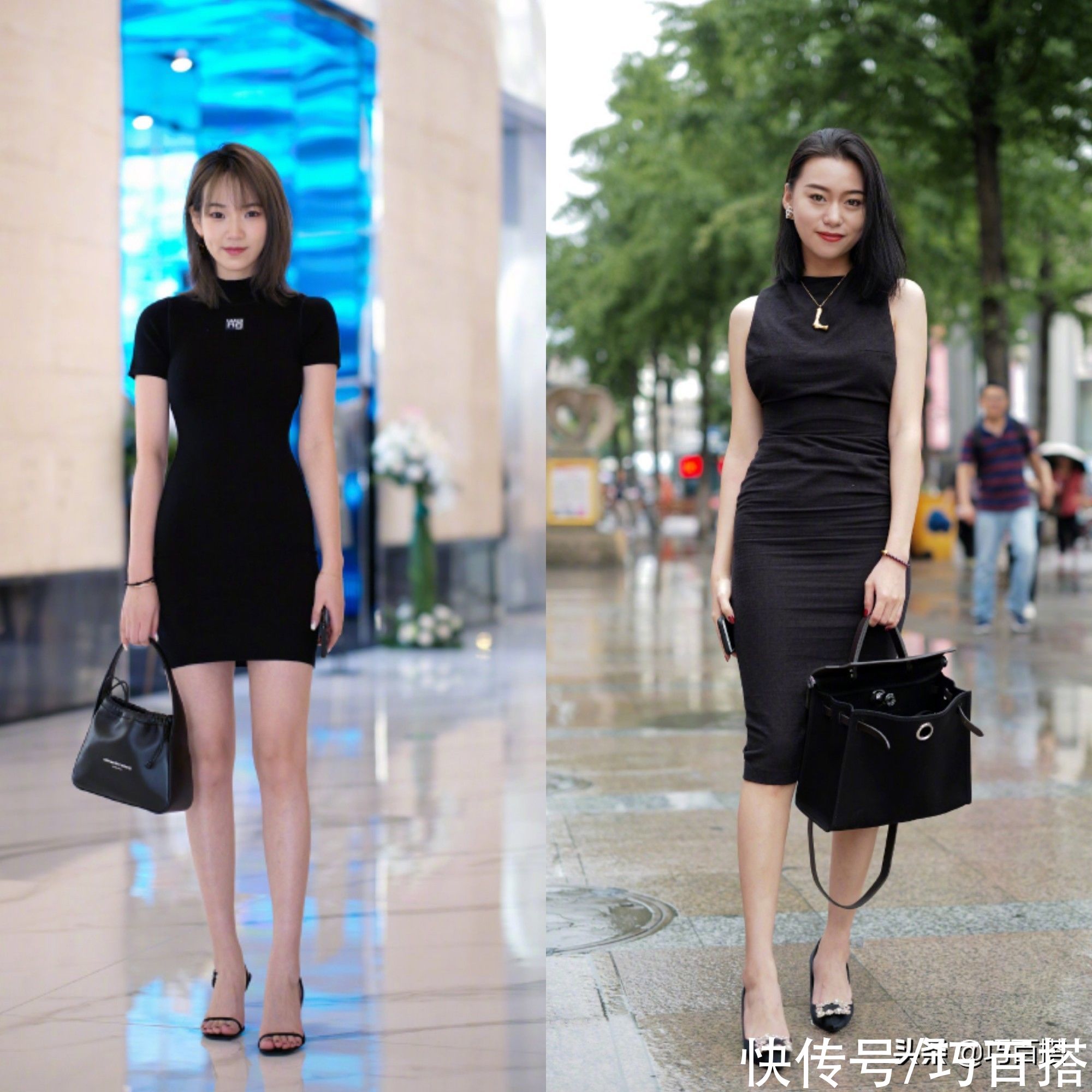 连衣裙|还在选择花花绿绿的连衣裙吗？别傻了姐妹们，今年流行纯黑色