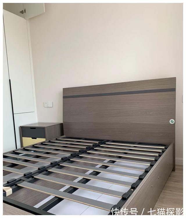 主卧|新房花了四个月装修，目前部分家具已经进场，慢慢有了家的样子！