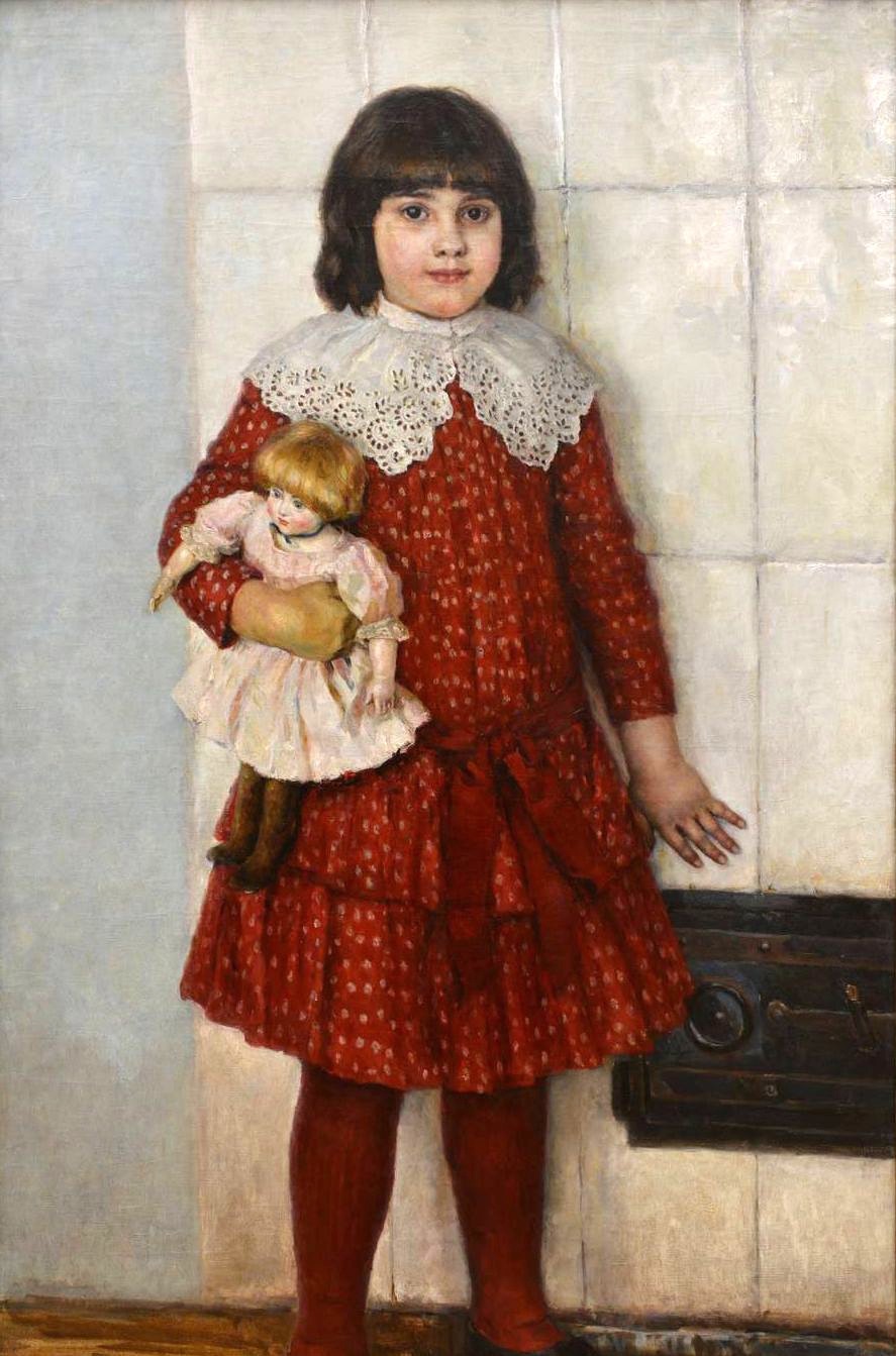 特列恰柯夫&俄罗斯特列恰柯夫美术馆藏品人物油画作品欣赏