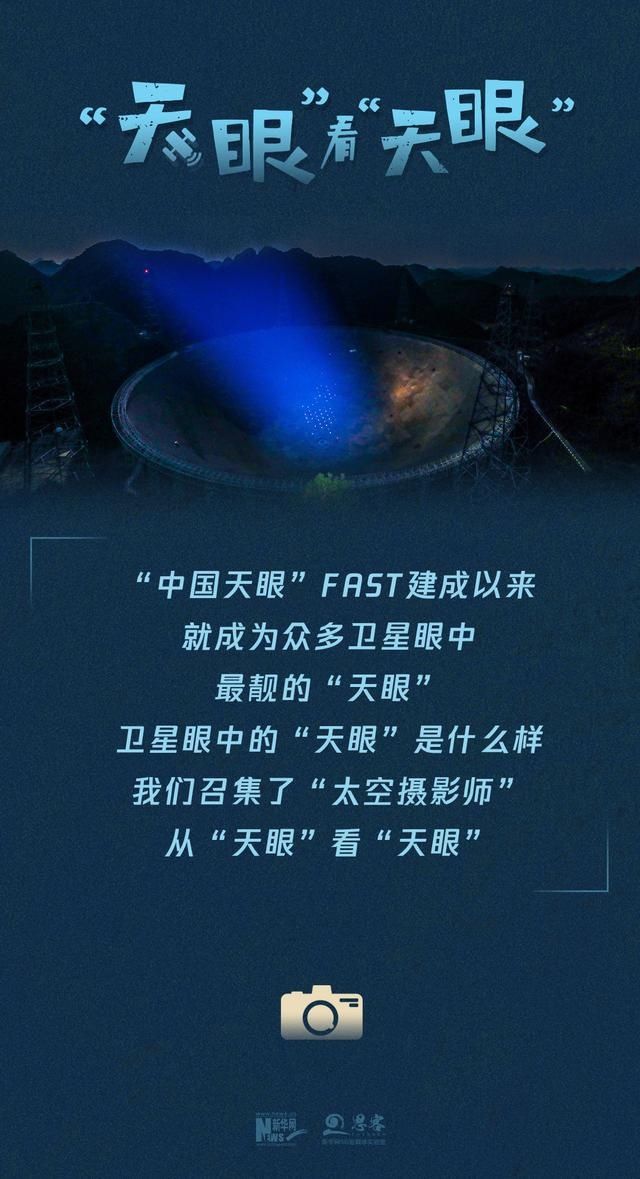 卫星告诉你,“天眼”眼中的“天眼”什么样