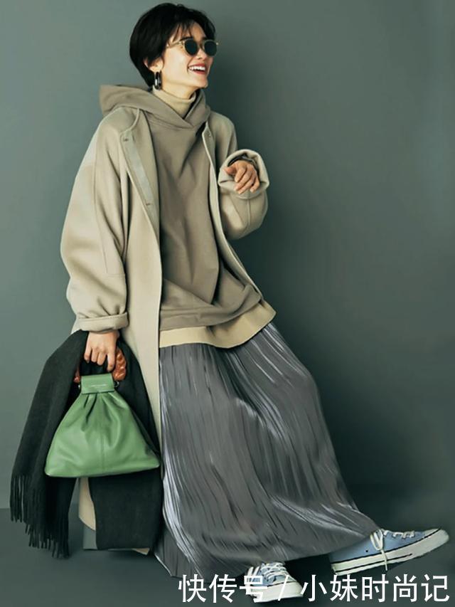 冬季大衣关键在搭配, 日杂的一衣多穿法, 每一套都很优雅时尚
