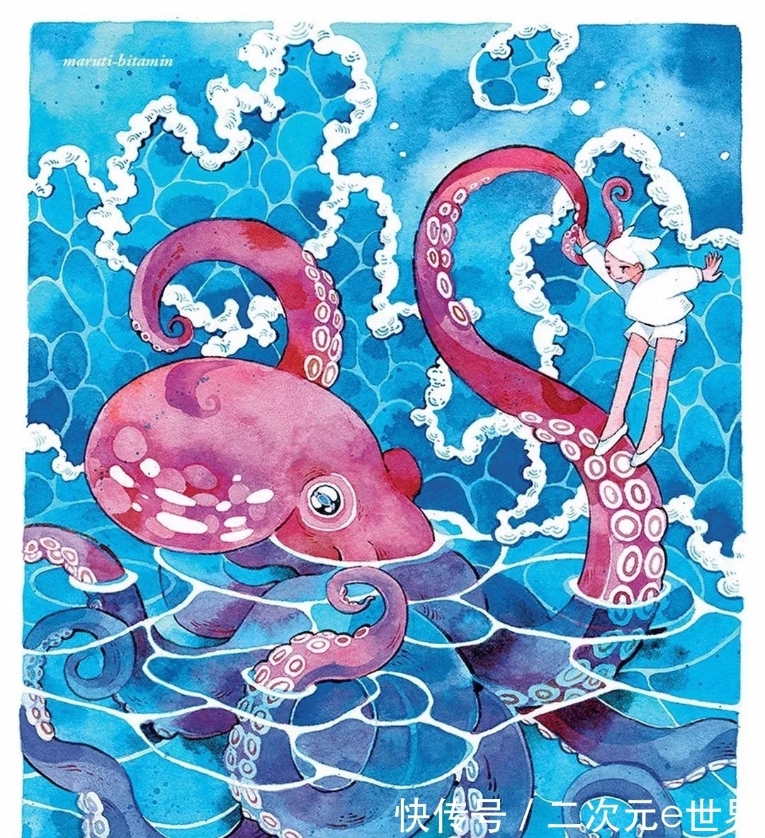 bitamin!每日插画 8年,从画渣到大神,不努力你永远不知道自己有多优秀