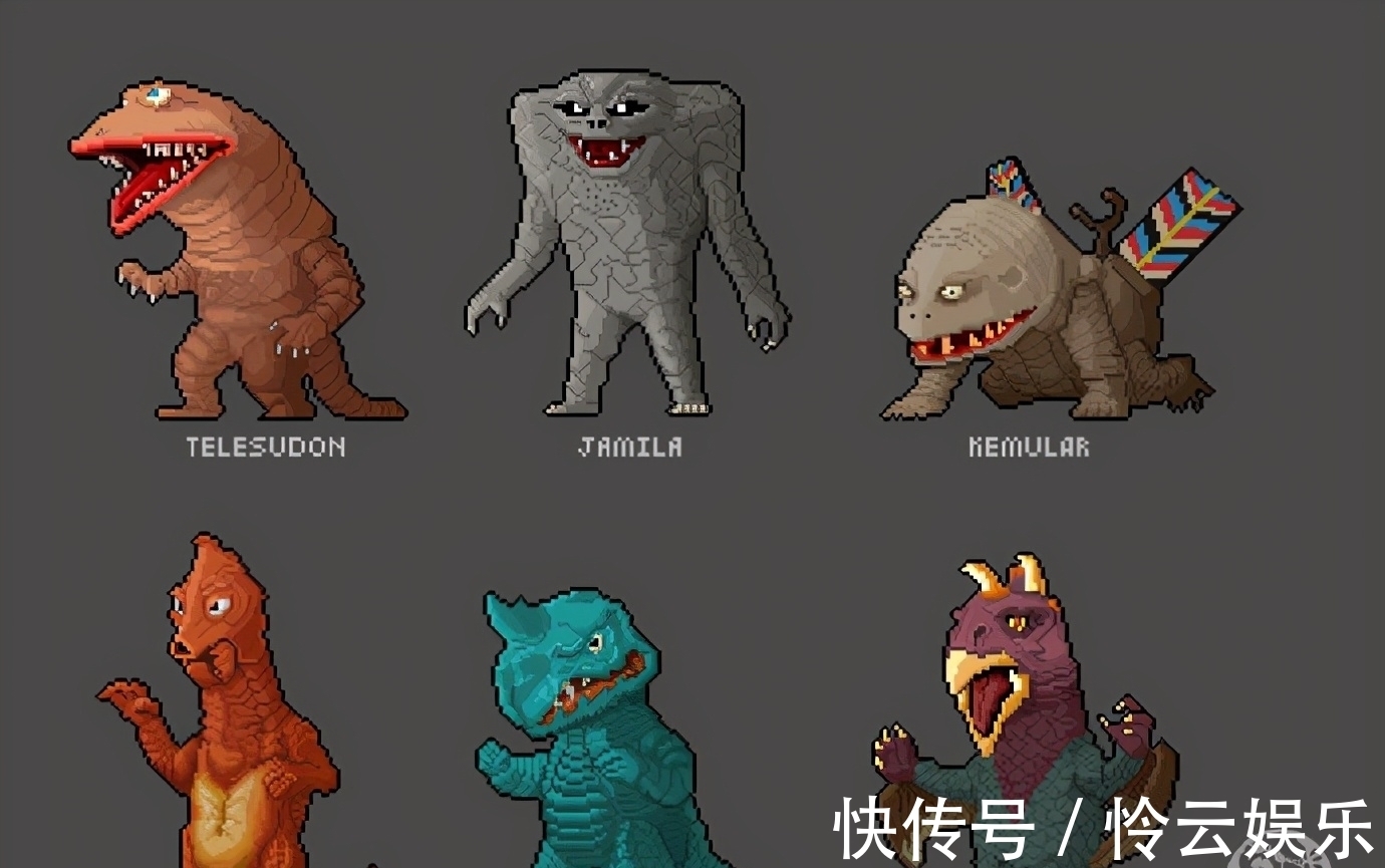 插画|像素风初代奥特曼全角色插画，大家能认出它们都是谁吗？