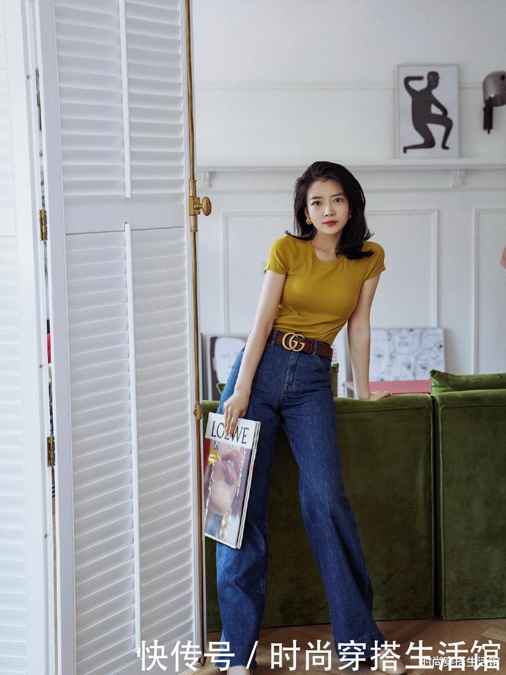 阔腿裤|看了三木的穿搭才知道,原来衬衫?也可以这样穿,美出新高度