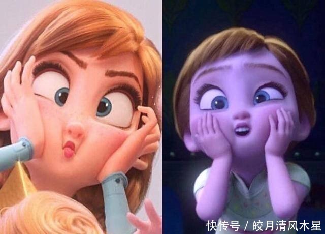 艾莎|冰雪奇缘艾莎女王的魅力不局限于动画里面,现代服装版,更潮流