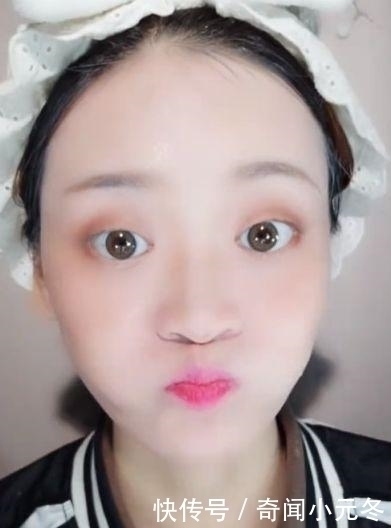 菠萝|女子化“菠萝”妆去接老公，妆后很减龄，网友坐等卸妆了