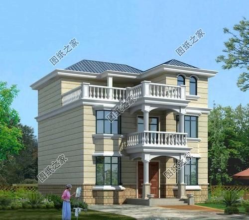 户型图|三款农村住房设计图，适合11米×8米的宅基地，收藏好开春就建