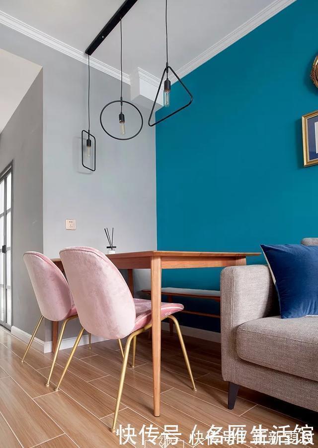 梳妆台|47㎡一室改两室,进门衣帽间,阳台变次卧,装出来比80㎡还要大