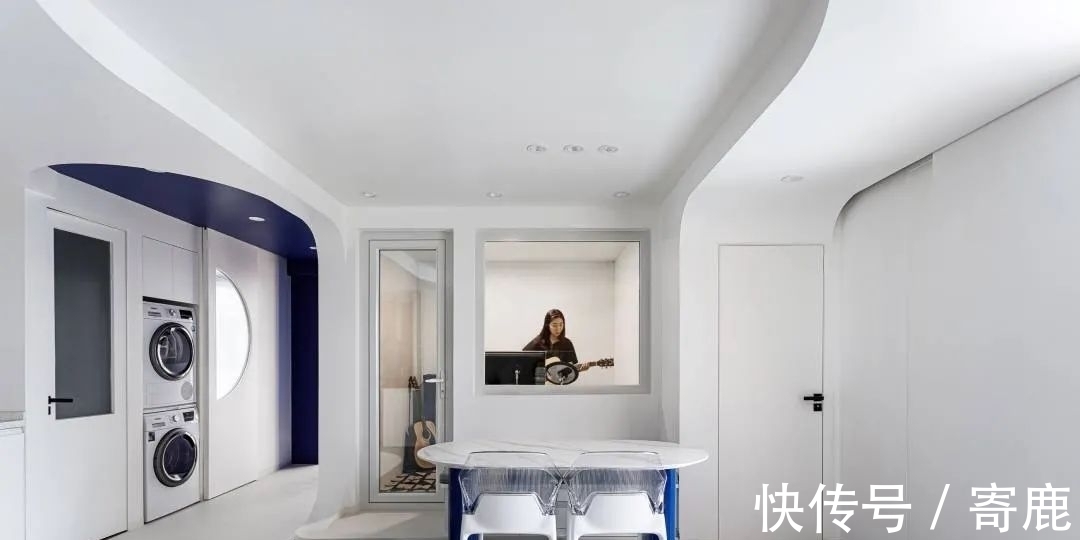 音乐|在66㎡小家里帮三代人实现音乐梦,这个设计太酷了!