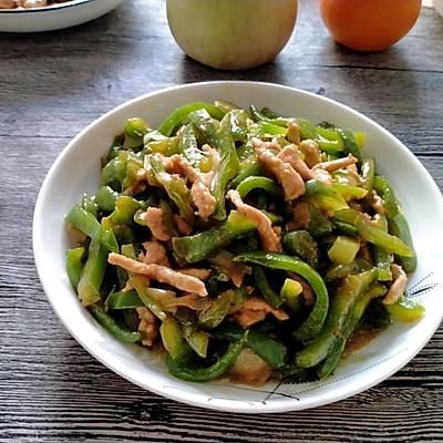 你和幸福就差这一份#一学就会快手菜#青椒炒肉丝