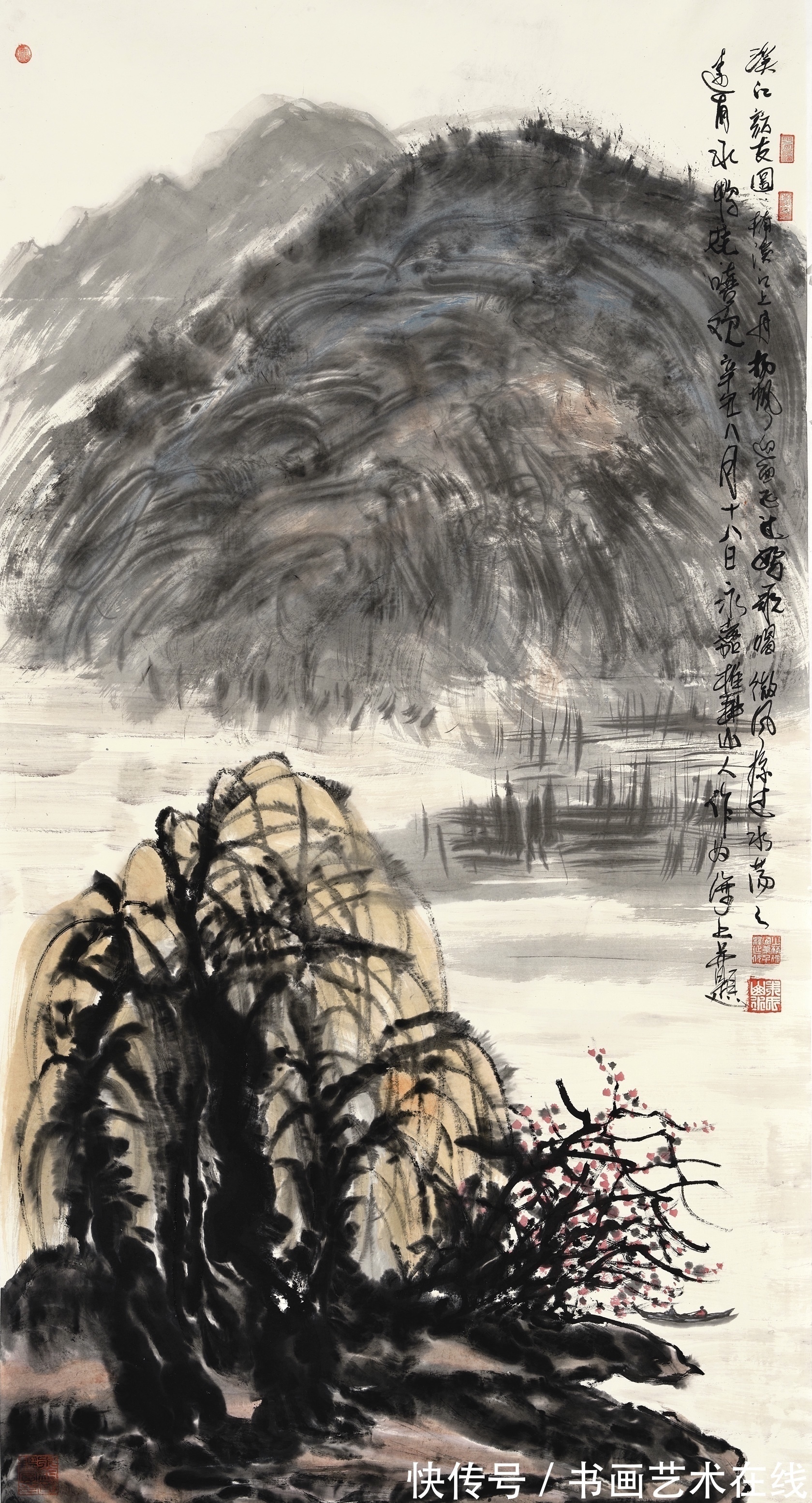指墨画&艺高天下,独具风格——国画家、画鹰大家、指墨画艺术大师朱祖国
