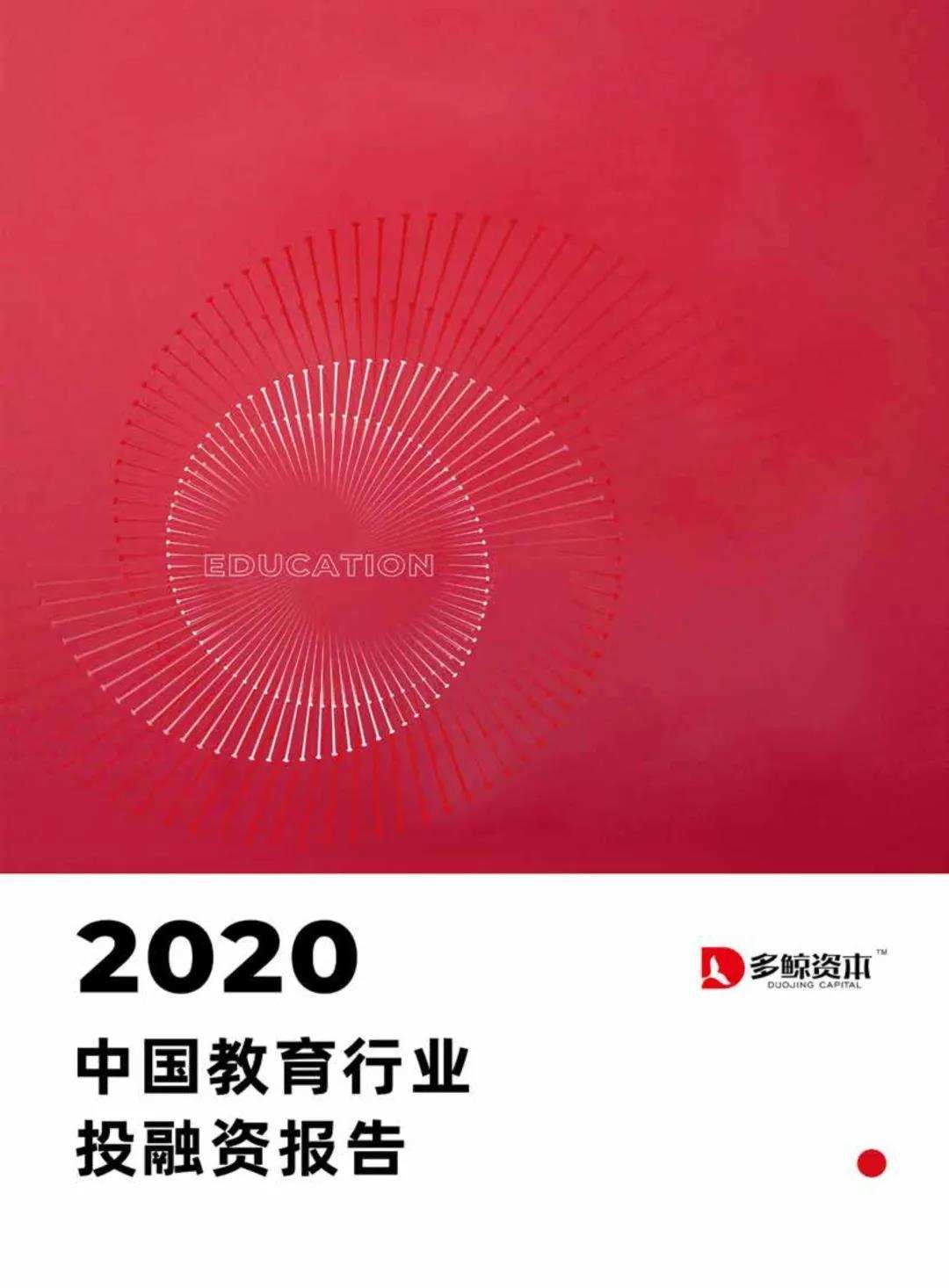 多鲸行研《2020 中国教育行业投融资报告》精简导读