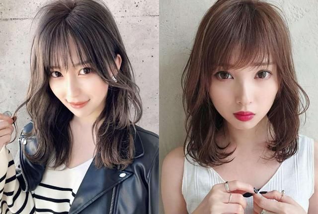 刘海|35岁左右女人适合什么发型?三组时尚减龄的日系发型,简单显气质