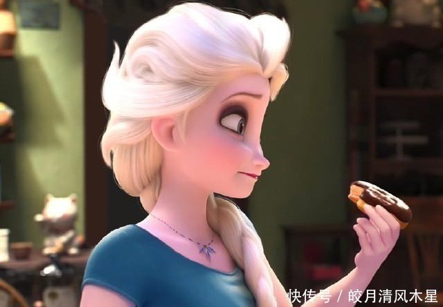 艾莎|冰雪奇缘艾莎女王的魅力不局限于动画里面,现代服装版,更潮流