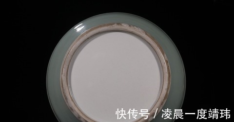 青花@清中期,粉青釉青花釉里红双象耳赏瓶