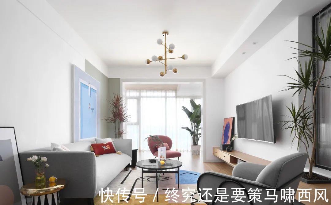 长虹|107㎡现代简约风,优雅浪漫的空间,住出了高冷气质范!