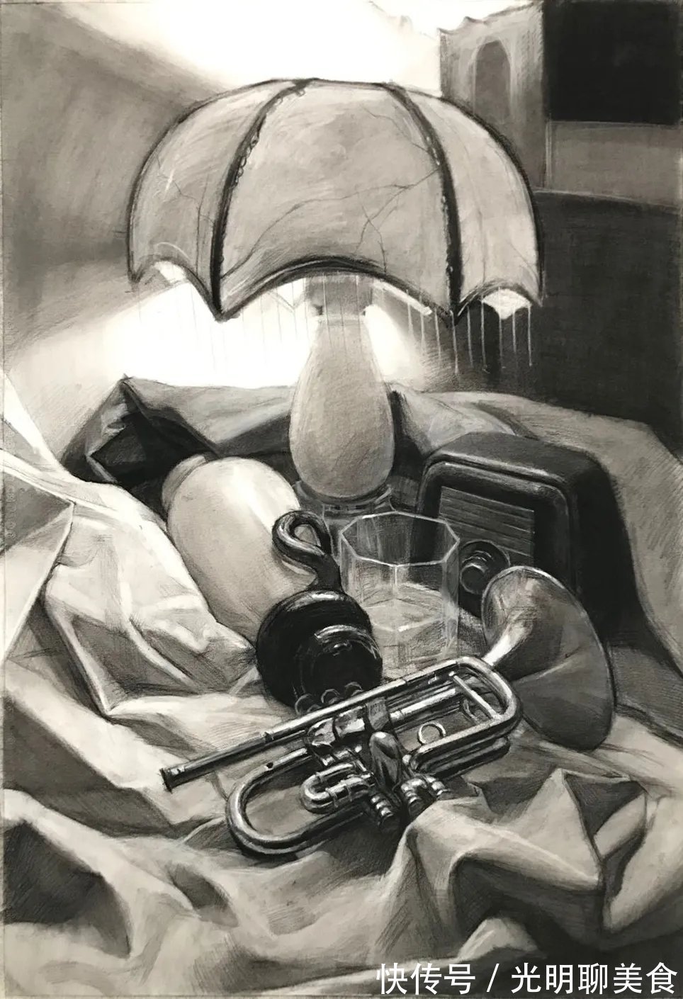 指导教师|央美2021年造型基础部最新素描作品,不瞒你说,真心不错