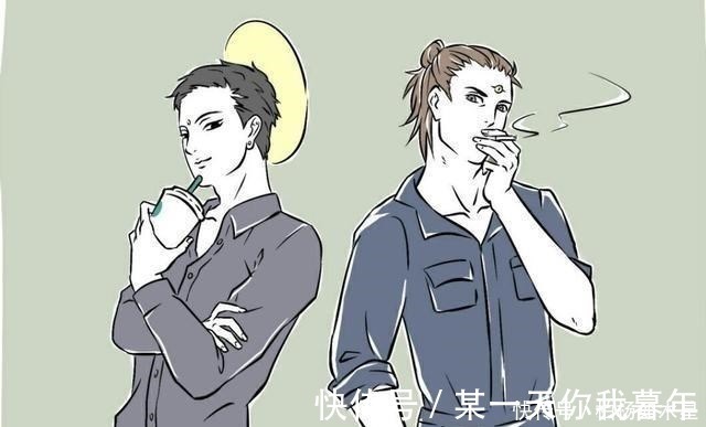 非人哉|非人哉初遇纪念,哮天赠画《蒙娜丽·戬》,杨戬嫌丑转送给大士