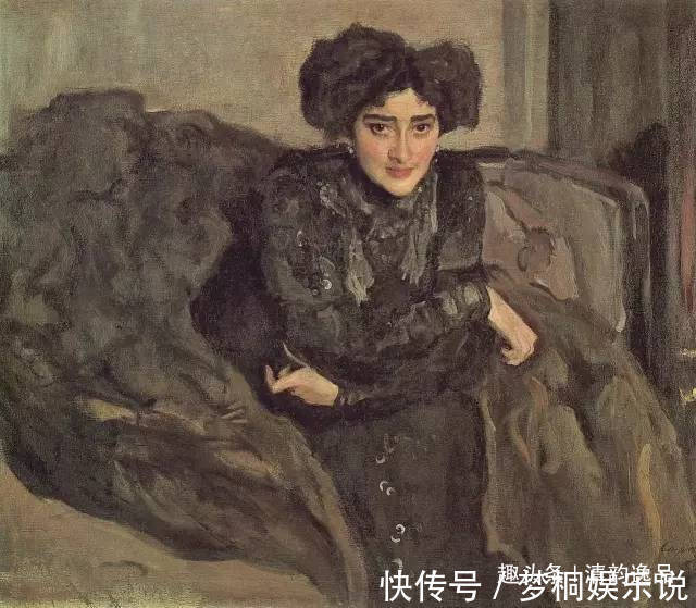 肖像画家!俄罗斯杰出的肖像画家,列宾的学生谢洛夫,油画作品欣赏
