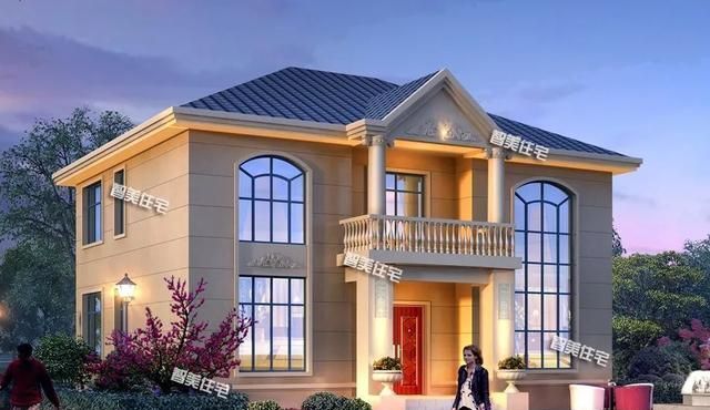 洋房|再努力攒点钱，就打算回老家发展，盖一栋洋房想想就很美好