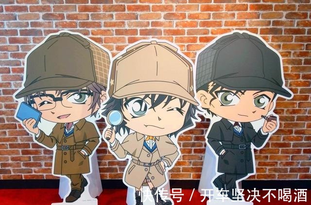 江户川柯南|名侦探柯南Q版福尔摩斯造型立牌，怪盗基德失去换装资格！
