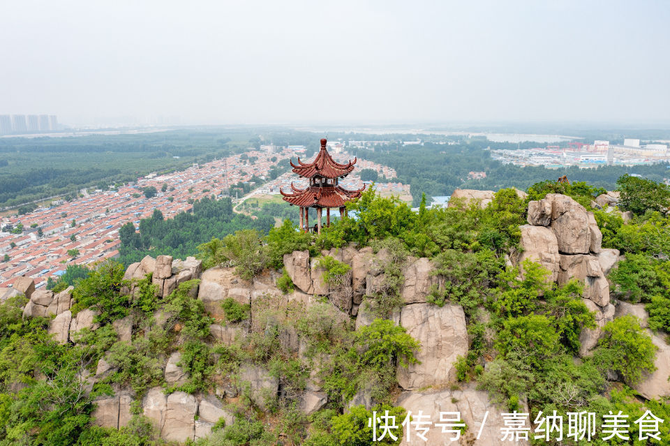 鹊华秋色图|济南丨齐烟九点之鹊山，海拔仅200米，山脚下却文物古迹众多