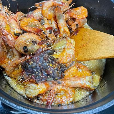 油爆虾|豆瓣酱油爆虾