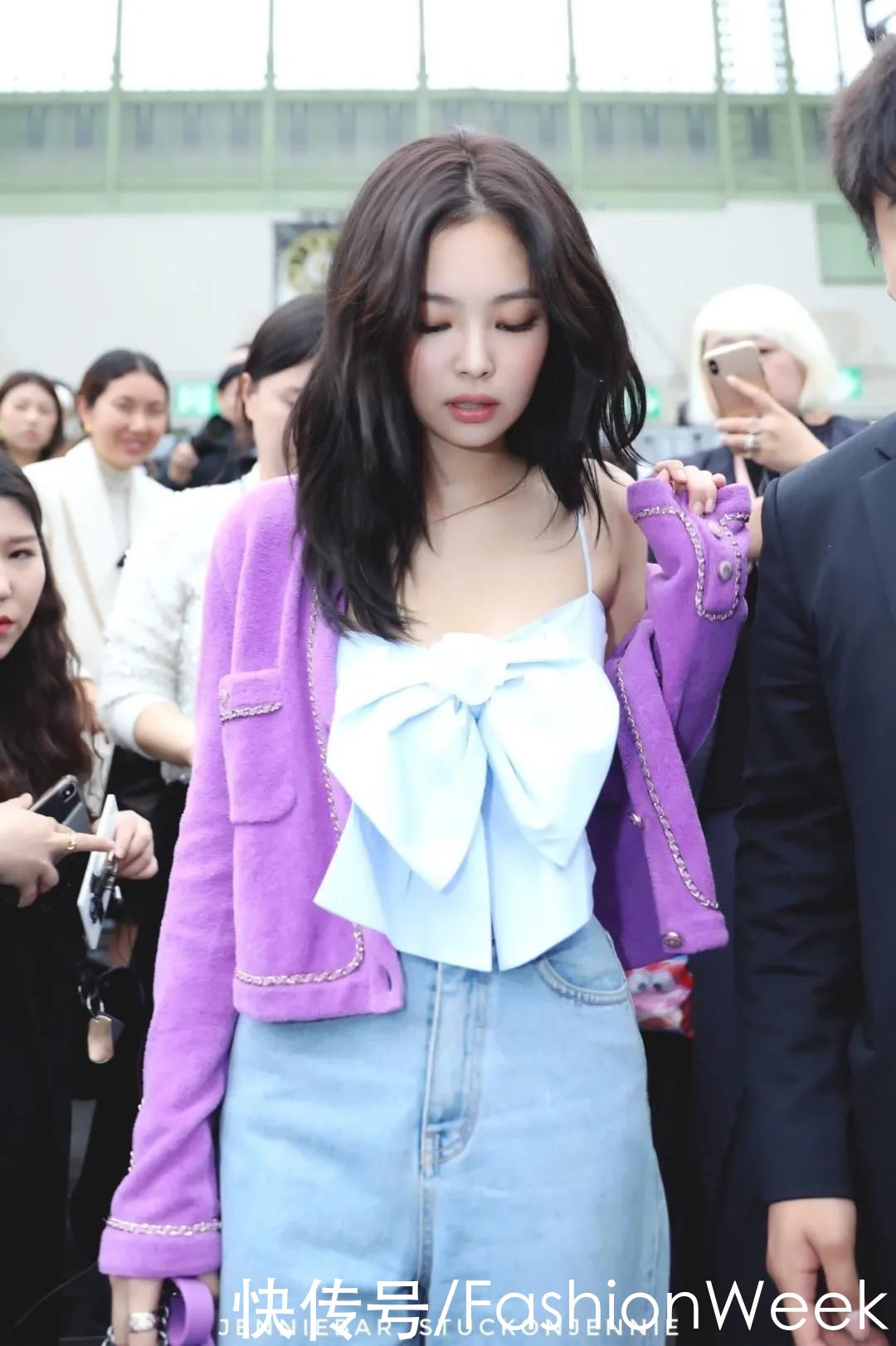 Jennie真是行走中的冷皮女孩种草机