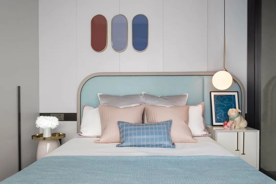 饰品|210㎡联排小别墅,现代大方的布置,配色令人舒适