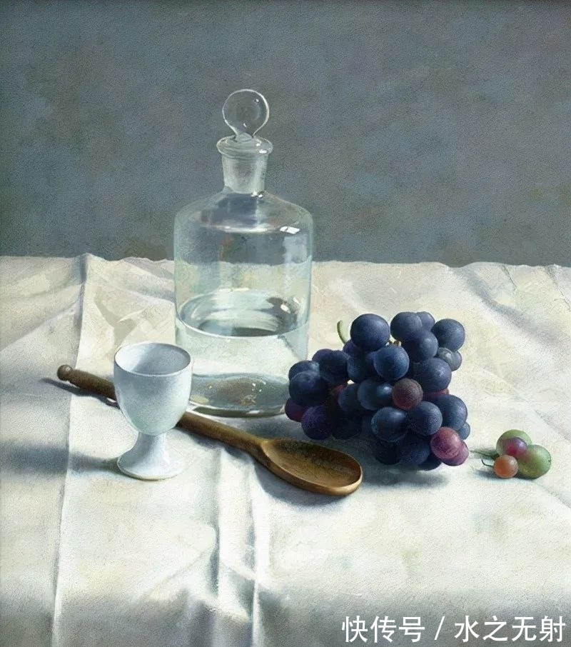 油画#荷兰当代超写实静物画家哈勒曼特的静物油画作品