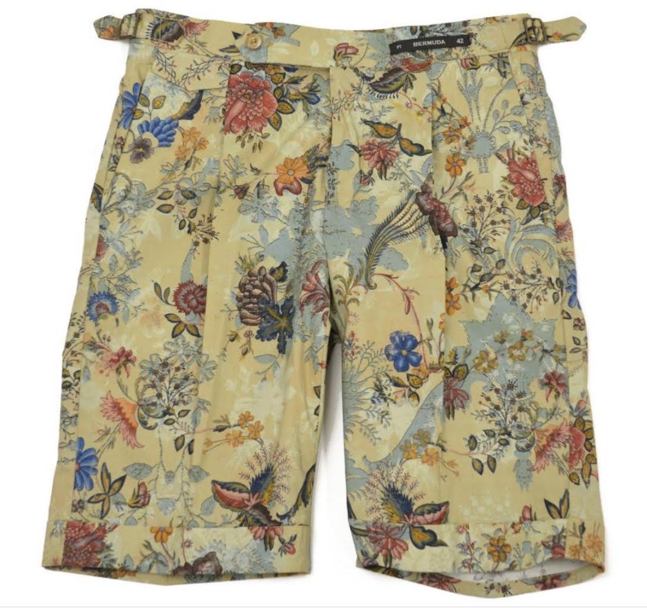 印花|怎么没有一个男人敢穿花短裤？