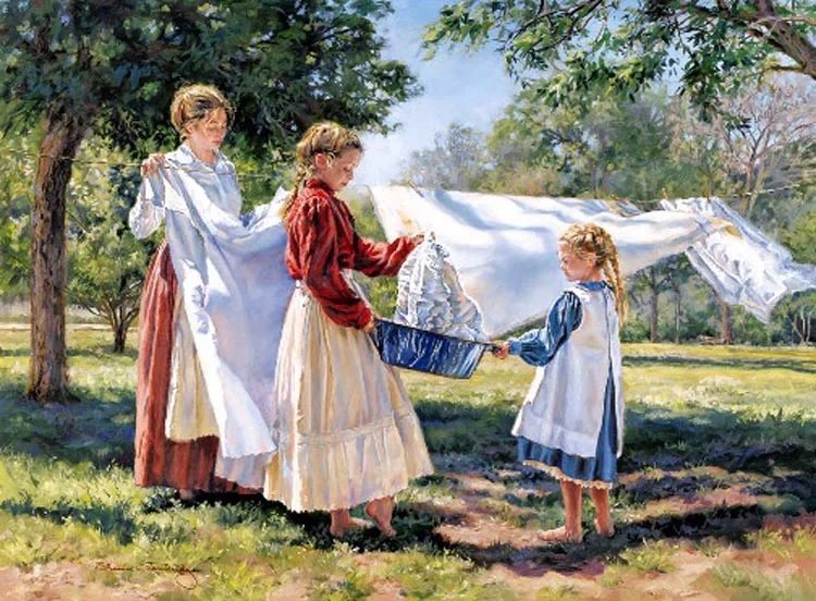 莎朗·斯坦德里奇#美国西牧风情油画 | 莎朗·斯坦德里奇作品欣赏