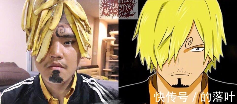 索隆|cosplay海贼王的男人,没有身材,用水果打破女人的垄断