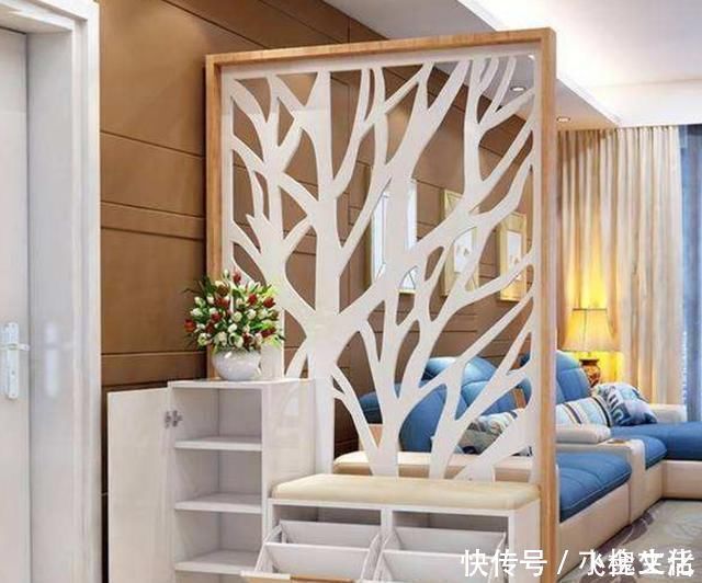 实用|等我有房了玄关一定这样设计,能放鞋、挂衣服,当隔断,漂亮实用
