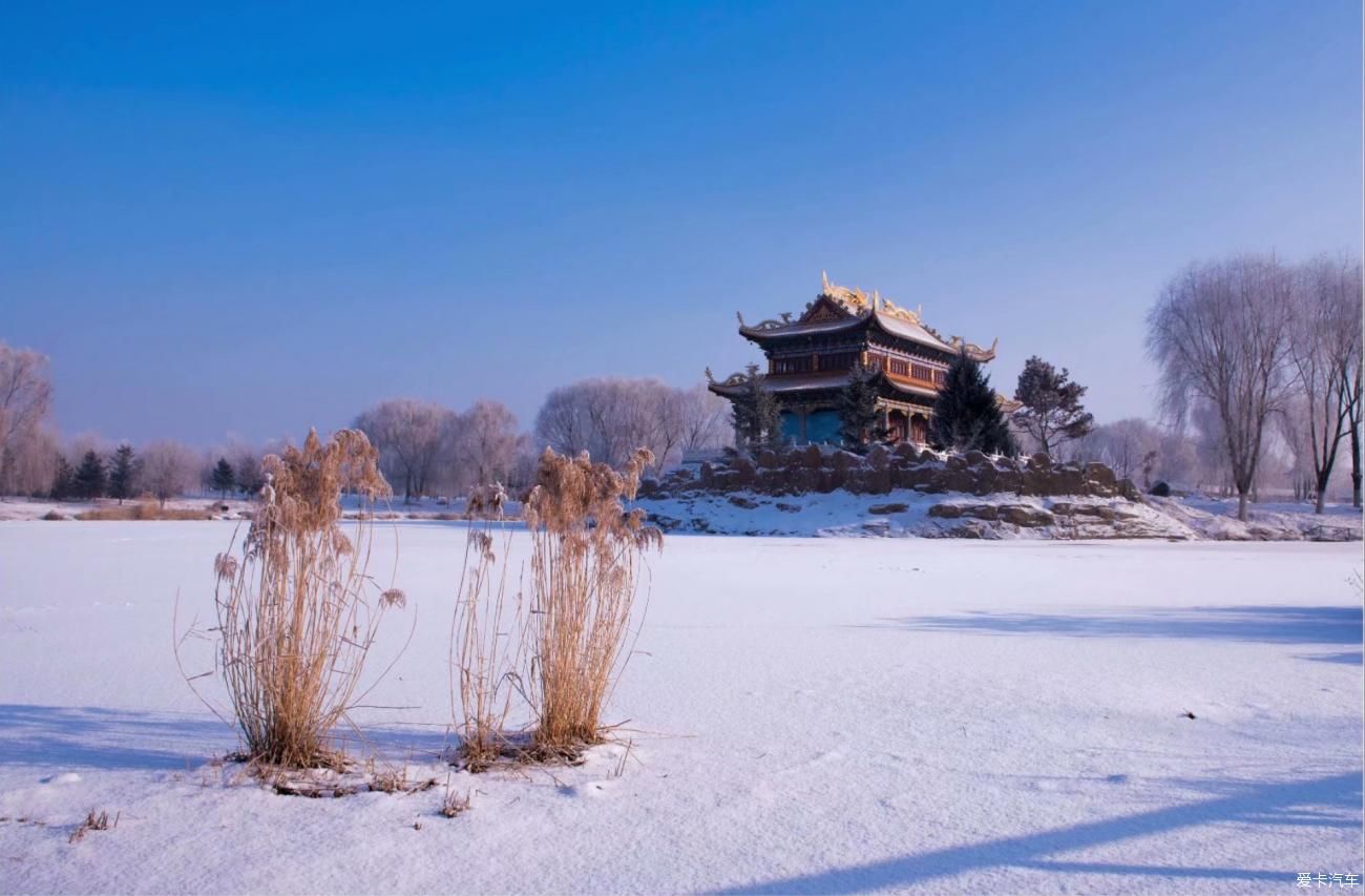 一场雪后惊艳了大抚顺