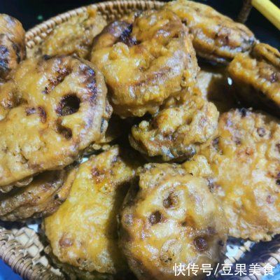 忙里偷个懒，轻松来一碗炸藕盒