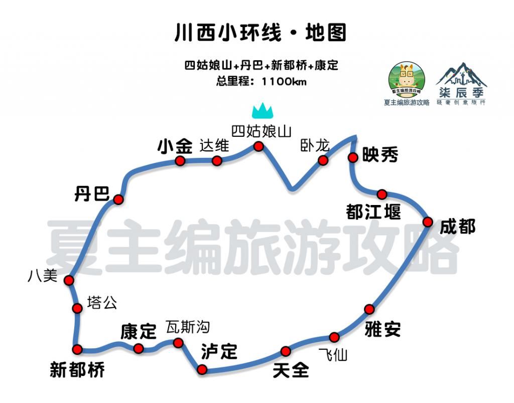 更好|川西大环线与川西小环线，哪条线路更好？其实第3条线路更美