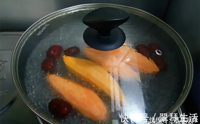白瓤红薯|红薯新吃法，不烤不炸不蒸，又软又糯，每一口都甜蜜到心底