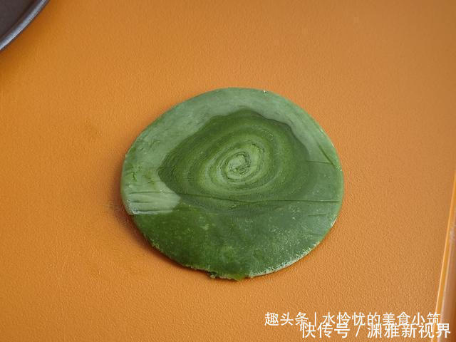 高颜|抹茶绿豆酥的详细做法,高颜又好看,中秋快到了是不是做点呢