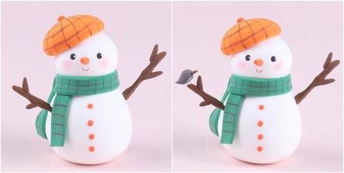 抗菌|儿童抗菌粘土DIY教程——小雪人