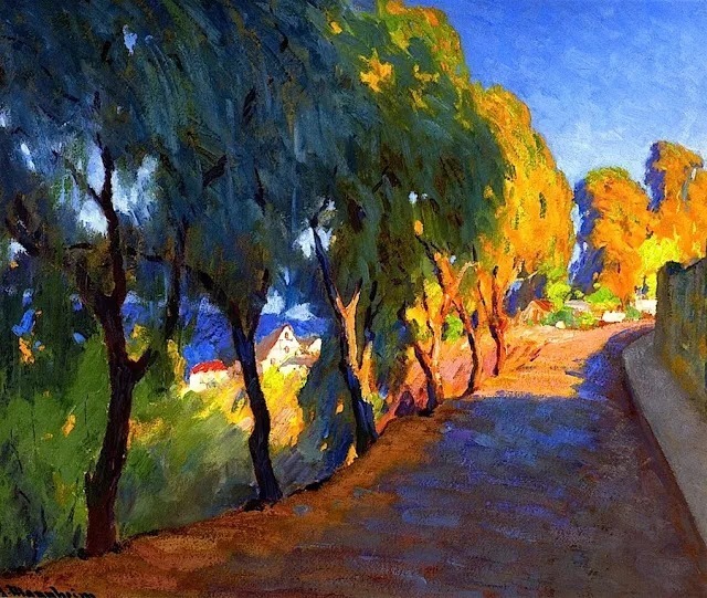 美丽&他笔下的色彩柔和、美丽浪漫,看完沉迷在他的色彩朦胧中