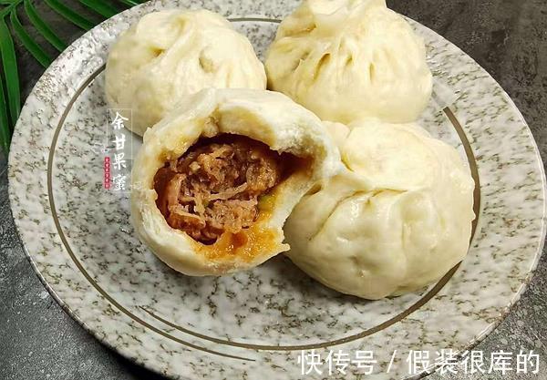 包子|分享早餐面食,馅料鲜嫩多汁,蒸一蒸味美不上火,出锅抢着吃