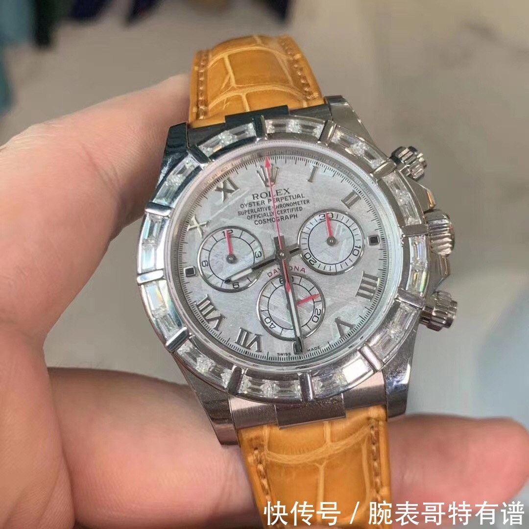 把天外之物戴在腕间?N劳力士迪通拿陨石盘腕表越看越有韵味