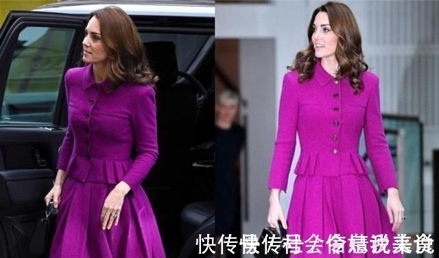 戴安娜 凯特也开始大胆,穿起艳丽的裤装和金色礼服,走起她婆婆的路线!