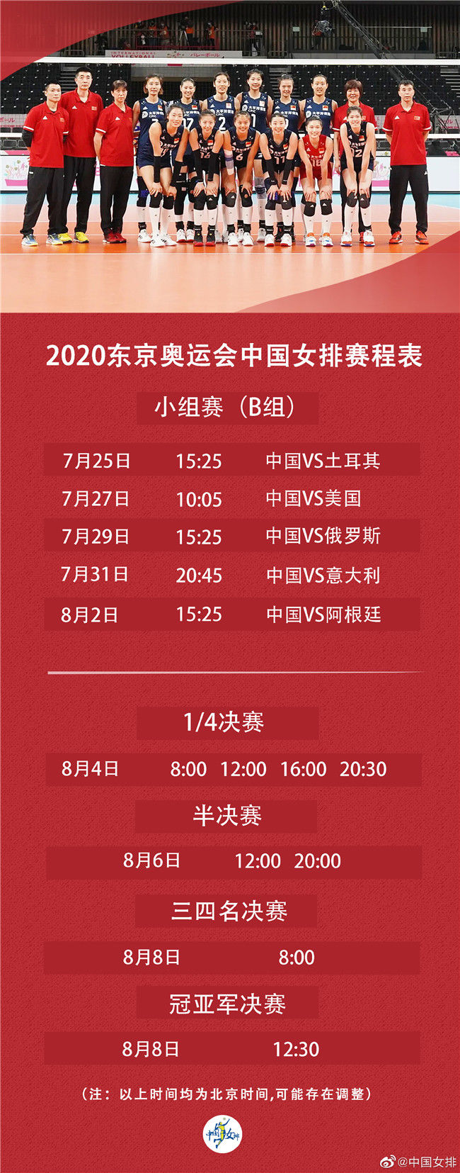 游泳|点将！中国女排、游泳队、跳水队等公布东京奥运会名单