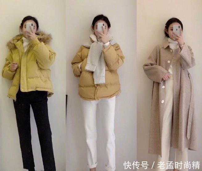 高颜值的冬季日常穿搭, 简约保暖又有气场, 随性利落更加时髦率性